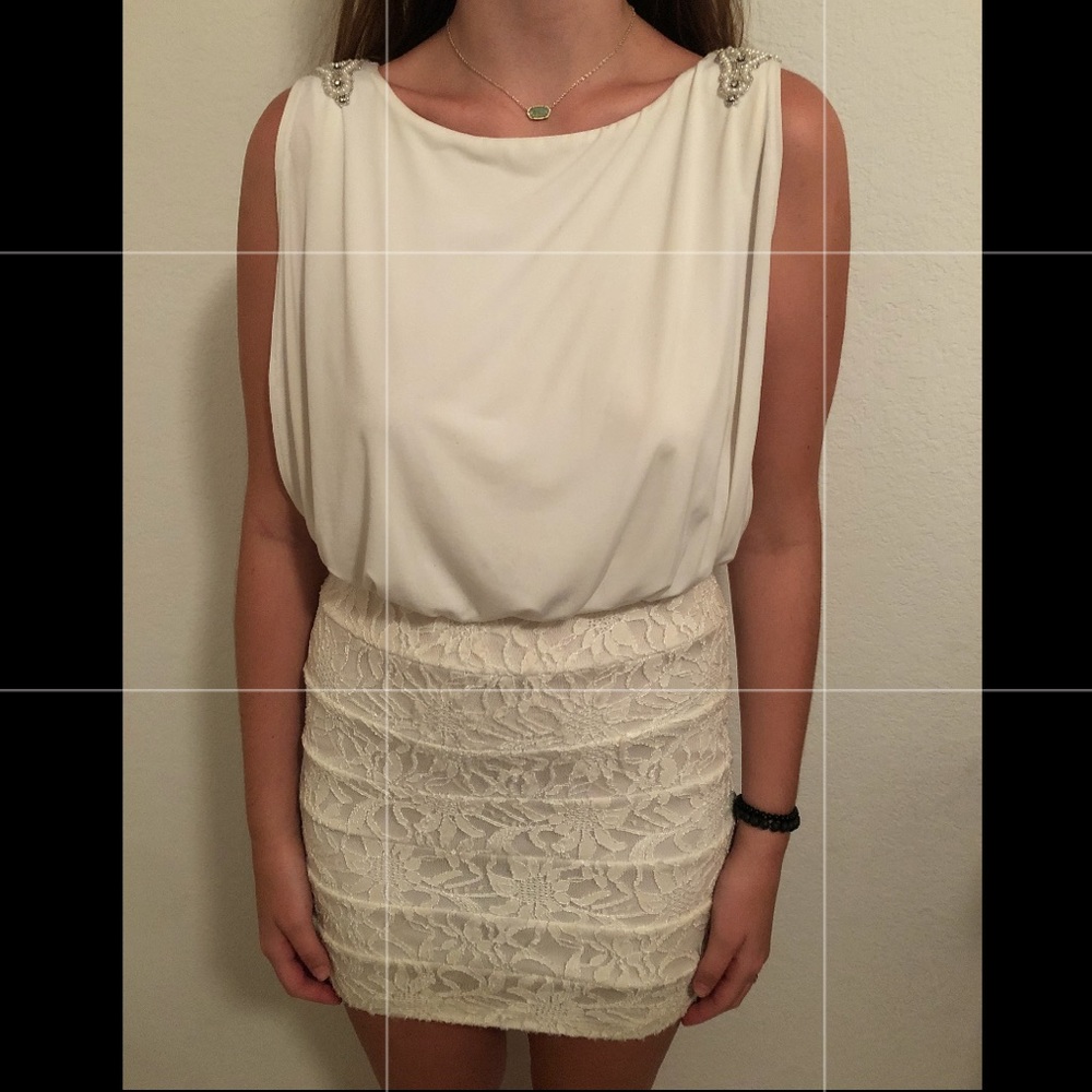 White Formal Dress
